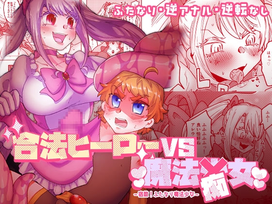 合法ヒーローvs魔法痴女~宿敵!ふたなり魔法少女~ 表紙